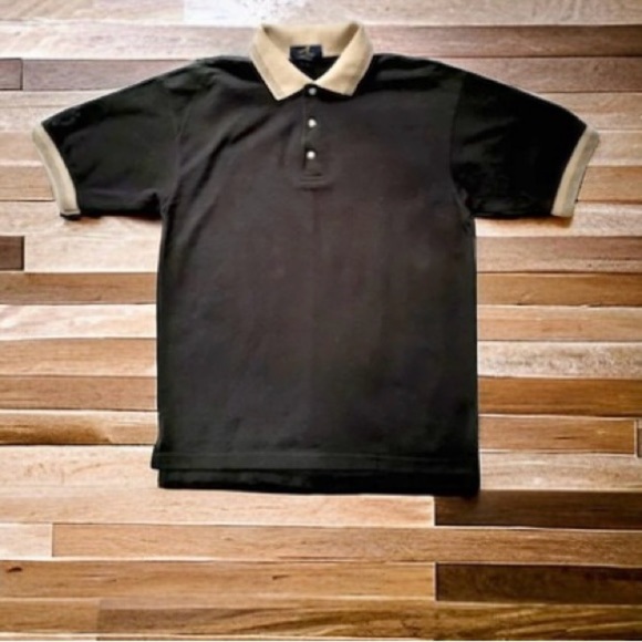 VINTAGE ASH CITY GOLF SHIRT SIZE LARGE-Excellent shape! 2003 -Black/Tan-… - Picture 5 of 9